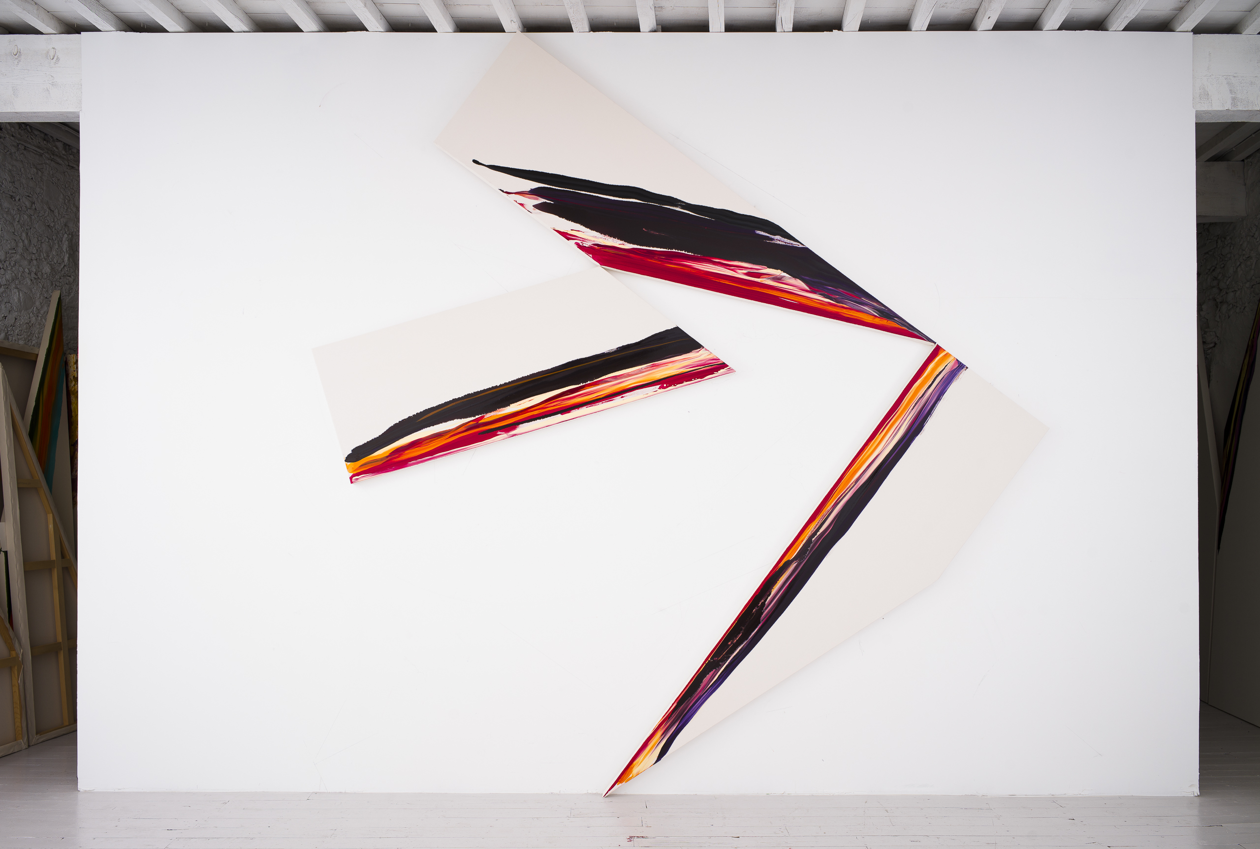 Bernard Borgeaud - 2023.1, dispositif pictural
