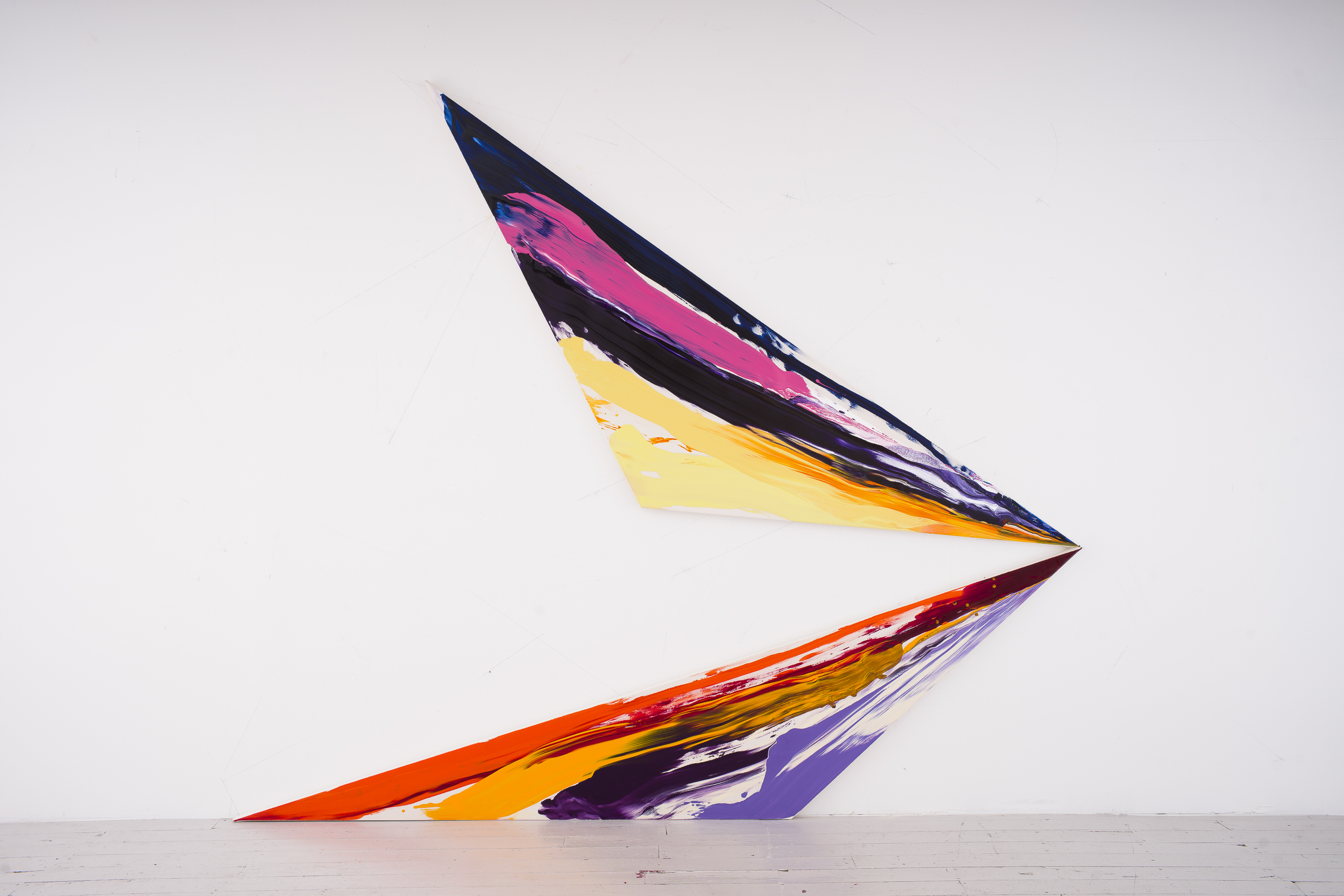Bernard Borgeaud - 2024.16, dispositif pictural