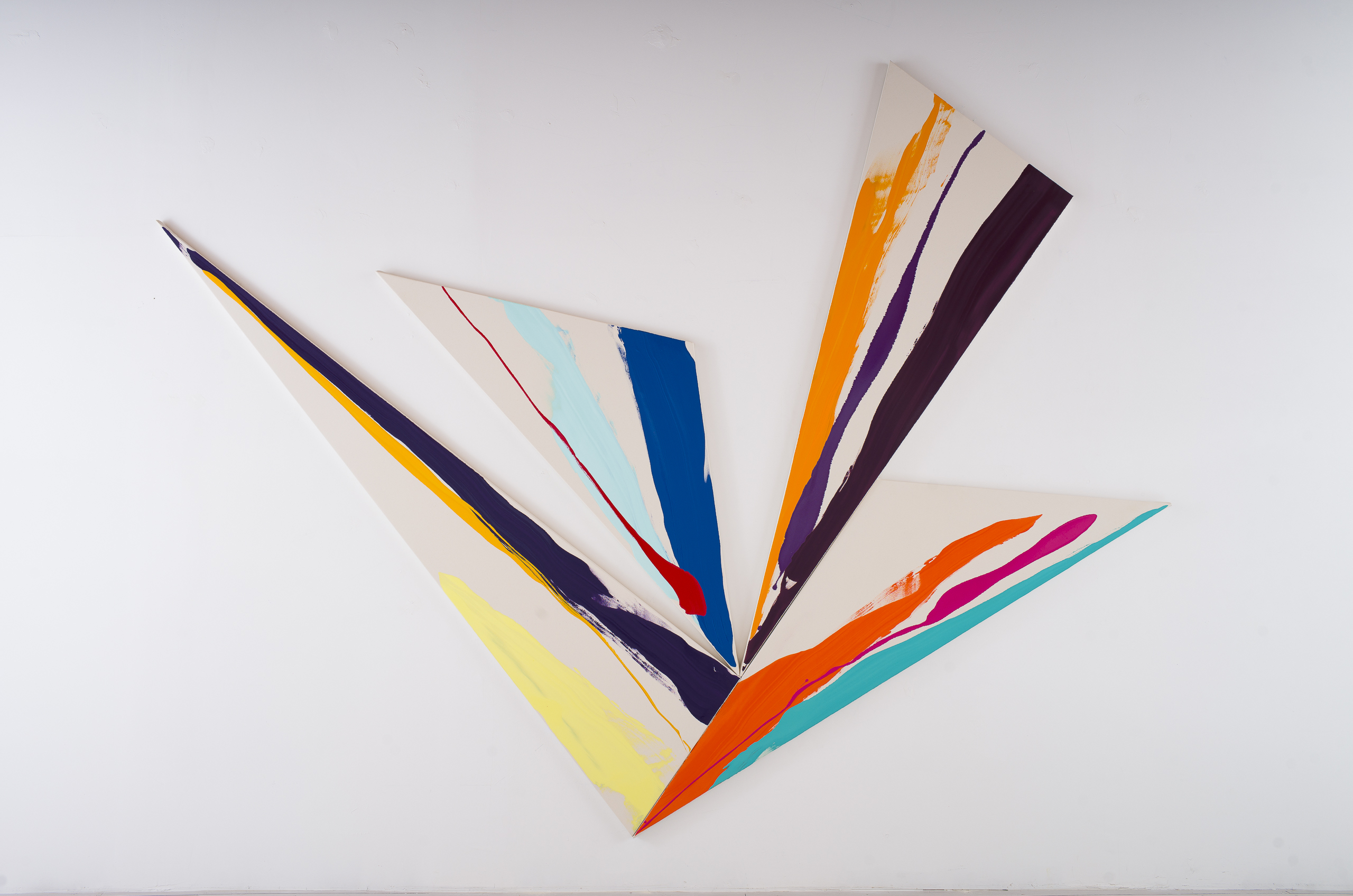 Bernard Borgeaud - 2025.13, dispositif pictural