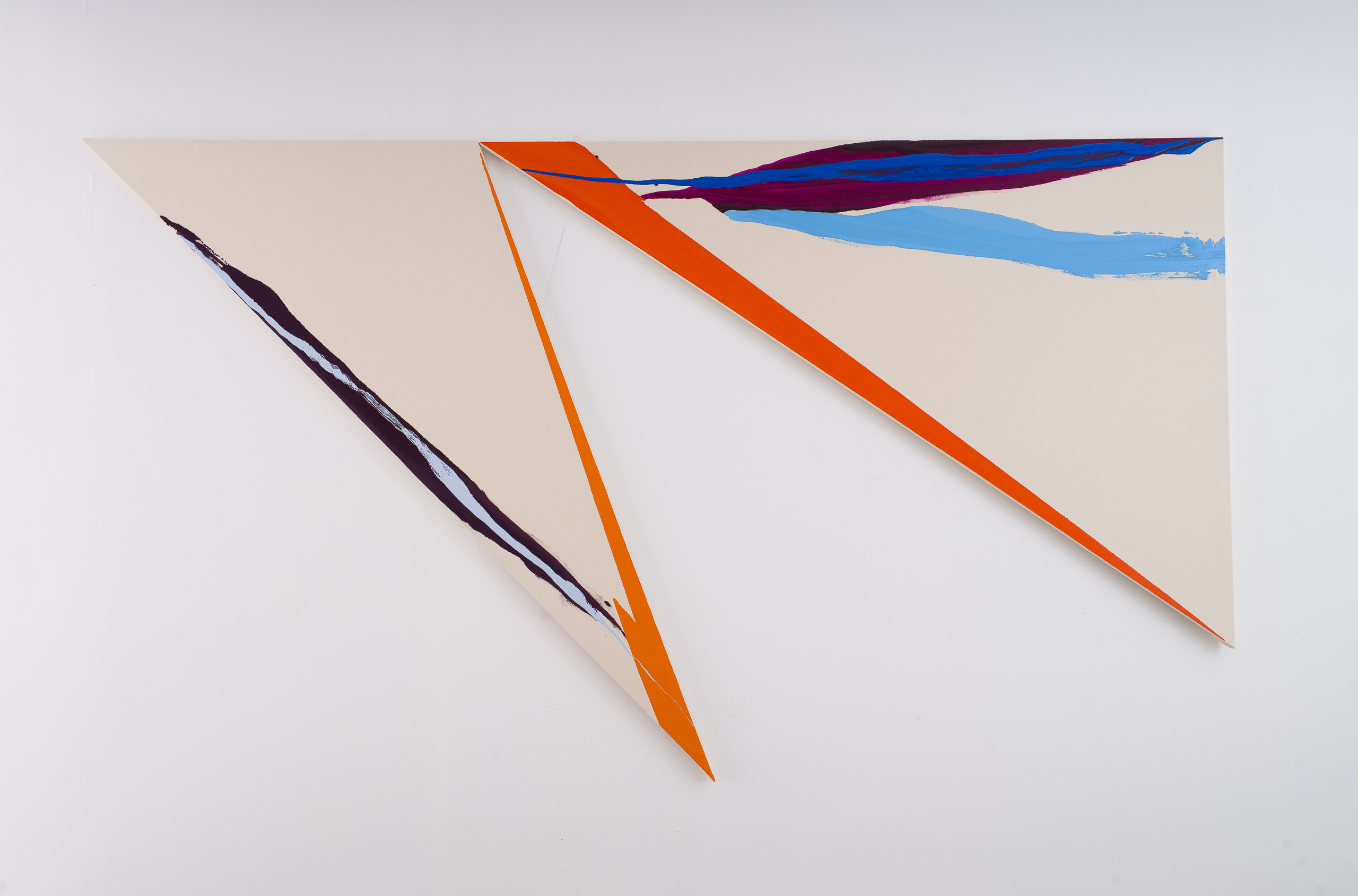 Bernard Borgeaud - 2025.7, dispositif pictural